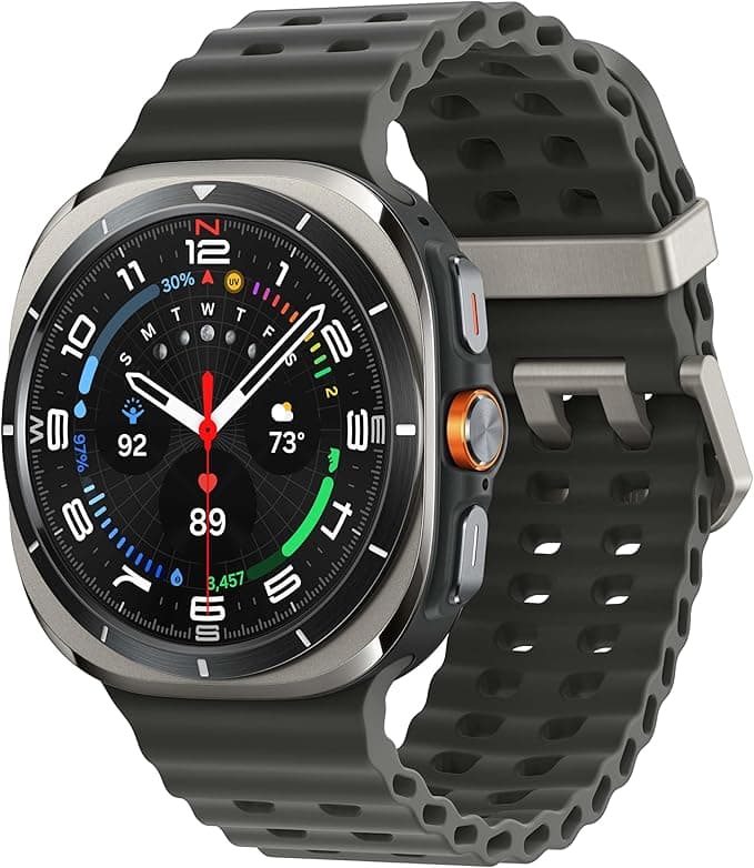 Samsung Galaxy Watch Ultra 47mm LTE – Titanium Silver (2024, US Version)